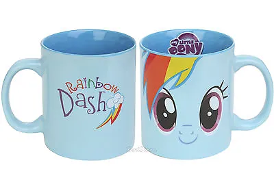 Hasbro My Little Pony Rainbow Dash 20% Cooler Ceramic Tea Coffee Cup Mug NEW • $34.95