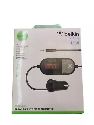 Belkin Fm Transmitter Tunecast In-car 3.5mm • $16.99