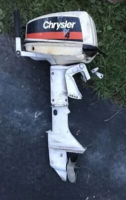 $180 • Buy Chrysler 4  Outboard Boat Motor