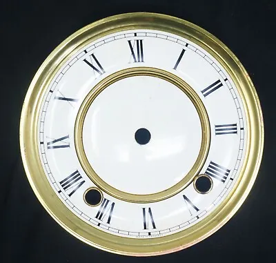 Vintage Brass Wall Clock Face Dial Made In Germany HIGH QUALITY. 6  Wide • $19.99