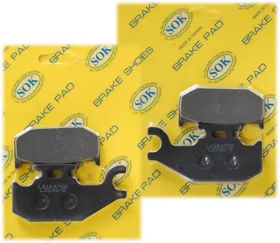 FRONT BRAKE PADS Fit SUZUKI LT-A LTA 700 750 King Quad 2005-2015 LTA700 LTA750 • $16.95