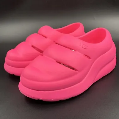Ugg Sport Yeah Clog Taffy Pink Slip On Shoe Big Kids Size Us 6 / Eu 38 / Uk 5 • $36