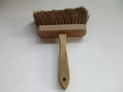 Vintage Hardwood Handle Masonry 7 X 7 Inch Dash Brush With Natural Bristles  • $12.50