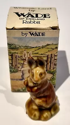 WADE 1980s WHIMSIE-LAND RABBIT Whimsie Land Set One 1984 Pets BOXED ~ Excellent • £2.89