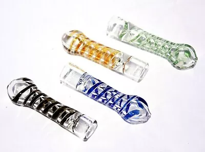 $8 • Buy X-ray 3  Glass Chillum Pipe Assorted Tobacco  Pgc018