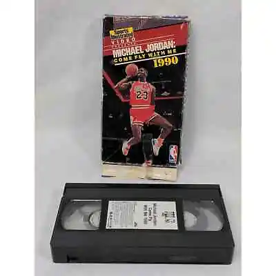 Michael Jordan Come Fly With Me VHS Sports Illustrated NBA CBS/FOX Video 1990 • $4.99