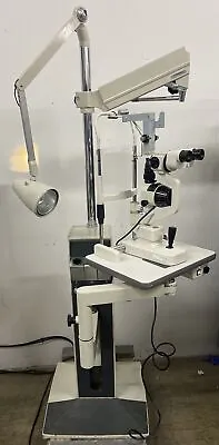 Topcon SL-2E Slit Lamp W/ Haag-Streit 870 Tonometer With Stand Reliance Stand • $2349