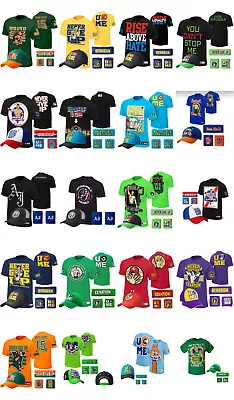 2024 T Shirt Wristbands Hat For Jogger Mens Children Boys Cap John Cena Runner • $29.69