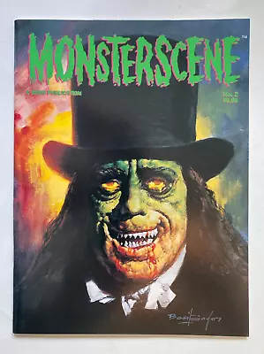 Vintage  Monsterscene  #2 Basil Gogos 6/94 Magazine Back Issue MONSTERS • $9.95