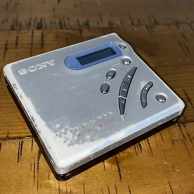 Sony Mini Disc Walkman MZ-R500 Recording MD Player Walkman Working Well Used • £40