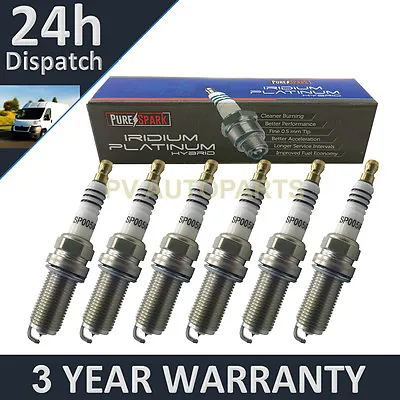 6x Iridium Tip Spark Plugs For Bmw 6 Series 630 I 2004-2009 • $34.75