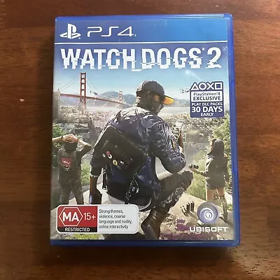 Watch Dogs 2 (PlayStation 4 2016) • $15