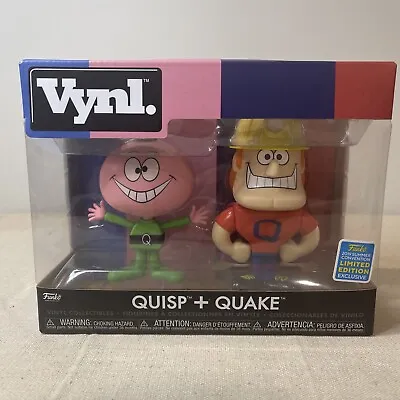 Funko Vynl. QUISP + QUAKE 2019 Summer Con Limited Ed. Excl. In Protector New • $10.89