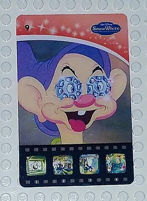 Woolworths Disney Movie Stars Trading Projector Card #9 Snow White Dopey • $1.95