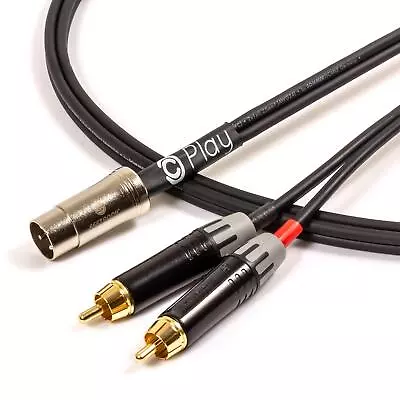 NAIM QUAD B&O Aux Input Cable. 5 Pin Din To Dual Phono RCA Cinche • £22.16