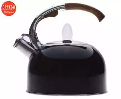 Stainless Steel Stove Top Whistling Tea 2.5 Litre Kettle Fast Boiling Camping • $21.59