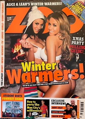 Zoo Magazine 17th - 23rd December 2010 Alice Goodwin Leah Francis Issue 353 Rare • £34.99