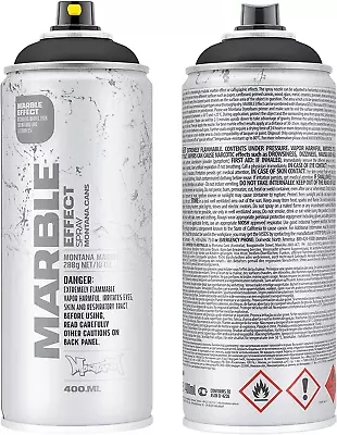 Montana Effect 400 Ml Marble Color Black Spray Paint • $21.75