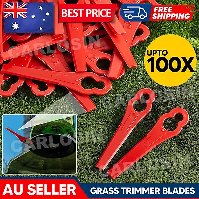 Up To 100pcs Plastic Grass Trimmer Blade For Ozito Kuller Bosh Garden Lawn AU • $2.75