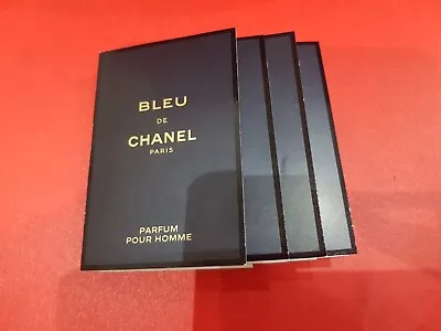 Chanel Bleu De Chanel Perfume Samples 4 X 1.5ml Brand New Genuine🎁❤ • £28.50