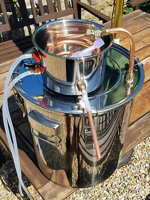 Still For Distilling Homebrew High Grade Stainless Steel 3.3 Gallon UK Seller. • £199