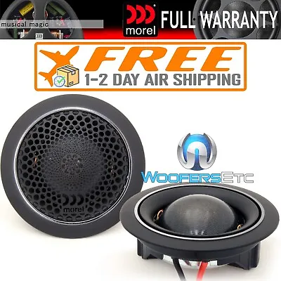 Morel Mt-300 Car Audio Silk 1.1  Soft Dome Tweeters New Free 1-2 Day Air Ship • $419