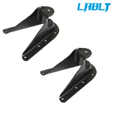 LABLT Pair Front Rear Leaf Spring Shackle Hanger Standard Cab For Chevy K10 K20 • $76.89