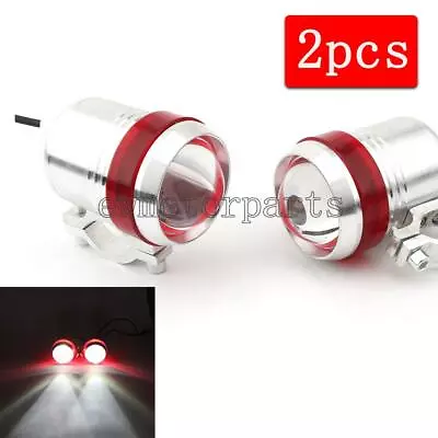 $34.80 • Buy Motorcycle LED Spot Light Headlight For Yamaha V-Star 650 Custom Classic XVS650