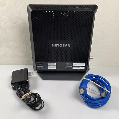 NETGEAR Nighthawk AC1900 C7000V2 WiFi Cable Modem Router Tested Works • $44.99