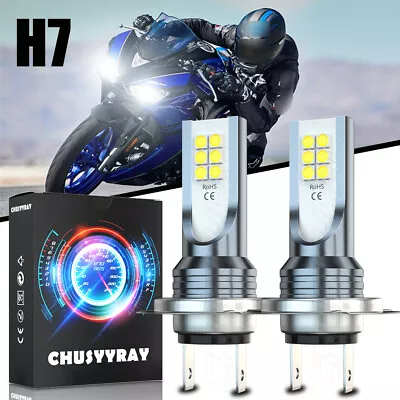 H7 LED Motorcycle Headlight For Honda CBR1000RR CBR300R CBR500R CBR600R Goldwing • $13.99