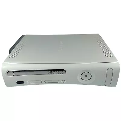 2007 Microsoft Xbox 360 White Console Only  20GB HDD Tested No Power Cable • $35