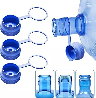 3 Pack Reusable 5 Gallon Water Jug Caps Leak Proof Bottle Lids (55mm) • $10.85