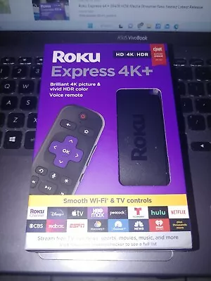 Roku Express HD Streaming Media Player W/Voice Remote 3941R2 NEW! FREE SHIPPING • $27.95