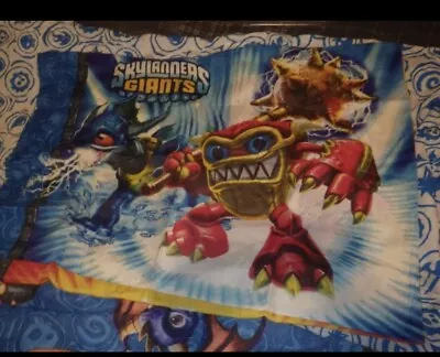 Activision Skylander Giants Twin Sheet  Set & 2 Curtain Sets  4 Panels 64”. USA • $25