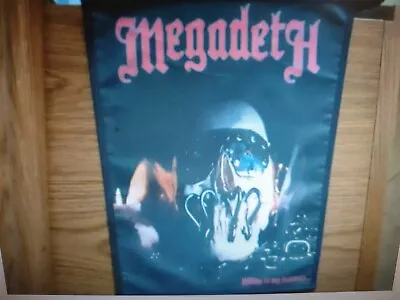 Megadeth Killing Is My Business... Sew On Sublimated Large Back Patch • £13.50