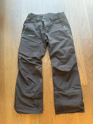 Patagonia Black Powder Bowl Ski / Snowboard Pants GORE-TEX RECCO • $100