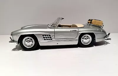 Bburago Mercedes-Benz 300 SL Tourning Silver 1/18 Scale Diecast Model Car READ • $37.77