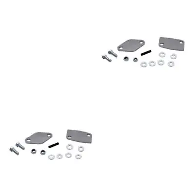 1/2/3 Silver Blanking Plates Pajero Delica L200 2.5 2.8 3.2 SHOGUN EGR • $25.97
