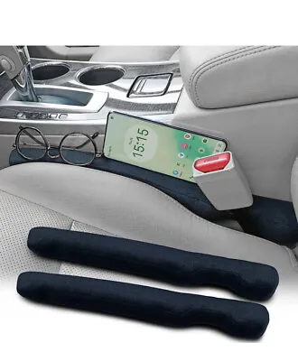 2pcs Car Seat Gap Filler Universal Fit Organizer Stop Things From Dropping Under • $14.07