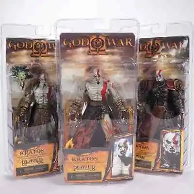 Neca God Of War Kratos Golden Fleece Armor Medusa Head 7  Game Action Figure Toy • $29.99