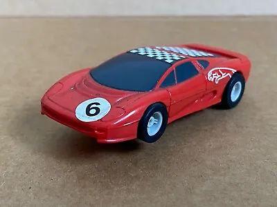 £10 • Buy Hornby Micro Scalextric Jaguar XJ220, 1:64 Scale, Slot Car, Vintage, Red.