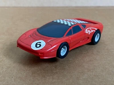 £10 • Buy Hornby Micro Scalextric Jaguar XJ220, 1:64 Scale, Slot Car, Vintage, Red.