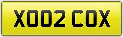 Legal Cox Private Car Reg Number Plate With All Fees Paid - Coxy Coxey Coxie Cx • £799