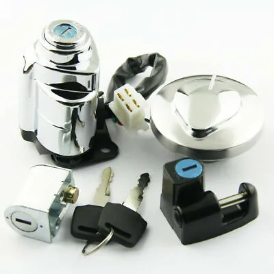 $29.39 • Buy Fit Honda VT250 Shadow VT400 VT600 VT750 Ignition Switch Gas Cap Helmet Lock Set