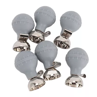 6pcs EKG Electrodes Chest Suction Ball Soft Accurate Measurement 3.0/4.0mm GFL • £13.08