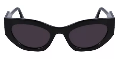Karl Lagerfeld Women's Sunglasses Dark Gray Frame KLF KL6122S 015 52 52-22-140 • $119.25