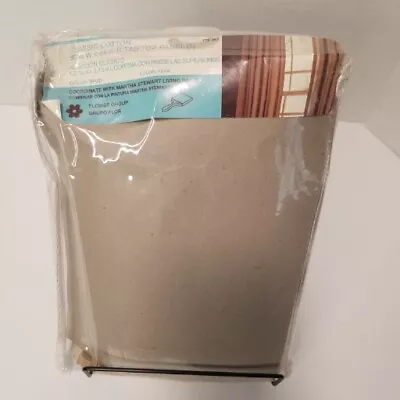 Martha Stewart Living Classic Cotton Tab Top Curtain Panel 50 X 84 Spud Tan New • $9.99