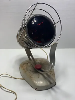 Vintage Art Deco Mid Century Kenmore Sun & Heat Lamp W/Red Bulb #7108 • $20