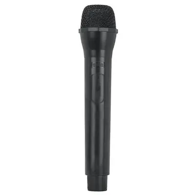 Microphone Prop Costume For Singer Telemarketer Stage Fake Toy Mic Black • $7.42