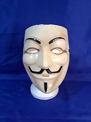 V For Vendetta 4418 Adult Unisex Halloween Mask - See Pictures For Damage • $8.50